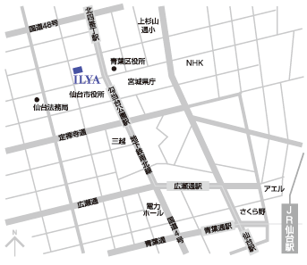 東北事務所地図